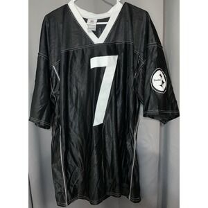 NFL Steelers Black Jersey 7  Size 2XL Team Apparel Roethlisberger